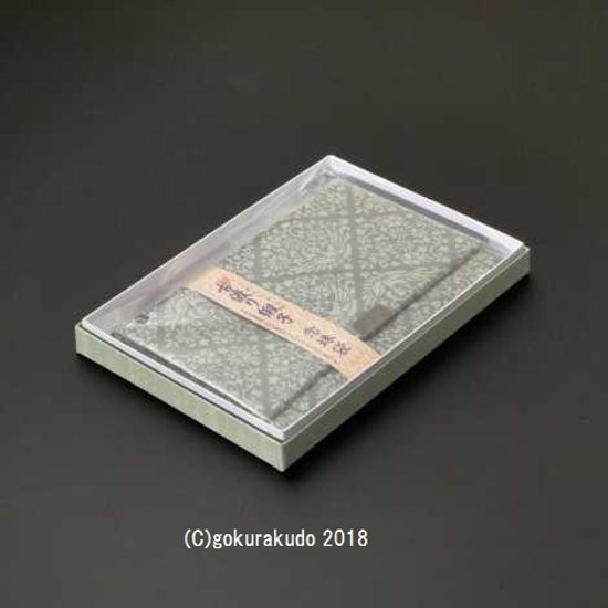 古渡り緞子 数珠袋（数珠入れ）5番 菱鳳凰・柳画像