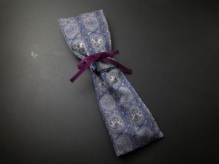 錫杖袋（錫杖入れ） 青系正倉院柄（通常サイズ）  sの画像