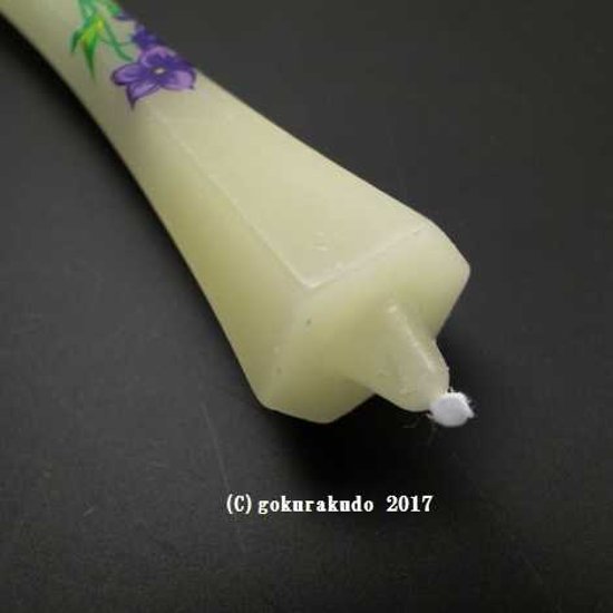 蜜蝋　茜（桔梗柄） 画像