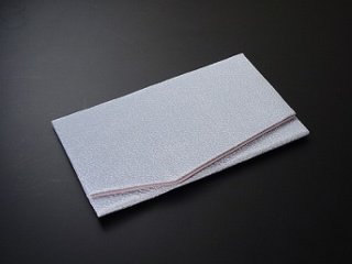 ちりめん金封ふくさ (25．薄い水色)の画像