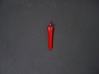 常立て（朱塗の木蝋燭）　２寸（上品）の画像