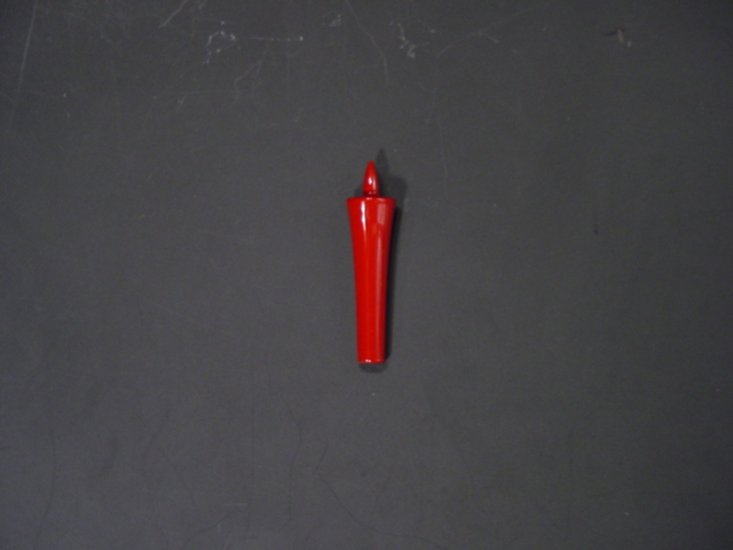 常立て（朱塗の木蝋燭）　２寸（上品）画像