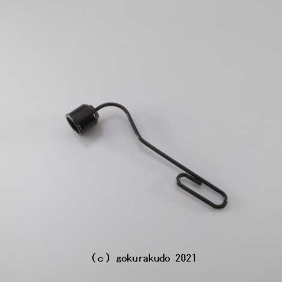 ローソク消し 真鍮製色付（小）画像