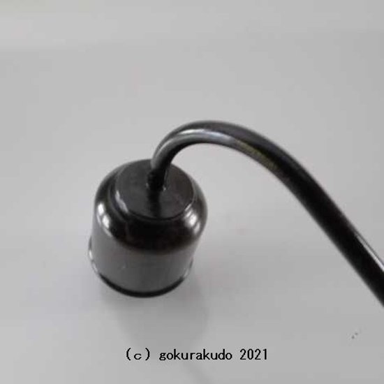 ローソク消し 真鍮製色付（小）画像
