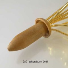 常花・蓮の花/真鍮製 本金メッキ 7号 11本立画像