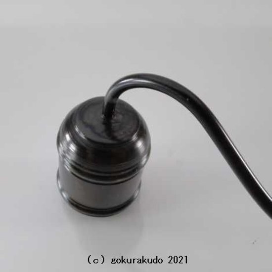 ローソク消し 真鍮製色付（大）画像