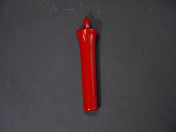 常立て（朱塗の木蝋燭）　4寸（上品）画像