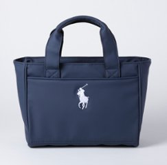 ゴルフ カートポーチ POLO RALPH LAUREN ポロ ラルフローレン RLX Premium series RLZ017NV ネイビー W29×H22×D12cmの画像