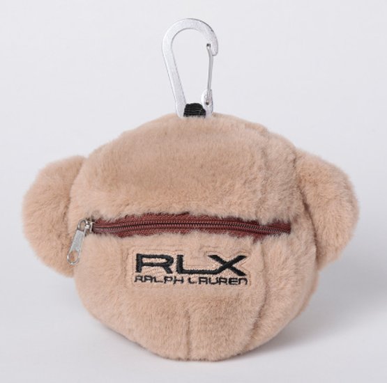 ゴルフ ぬいぐるみボールポーチPOLO RALPH LAUREN ポロ ラルフローレン RLA011B ネクタイベア画像