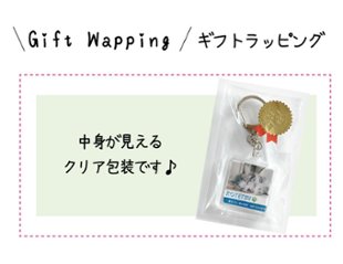 最短即日出荷！写真名入れキーホルダー 丸型 SSサイズ(内寸直径25mm) ギフトラッピング無料 メール便送料無料画像