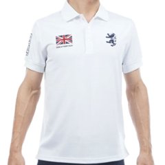 ３営業日出荷！名入れ刺繍メンズポロシャツ(ADMIRAL GOLF/アドミラルゴルフ ADMA614) 選べる定型文字＋お名前１行　名前入りゴルフウェア 半袖画像