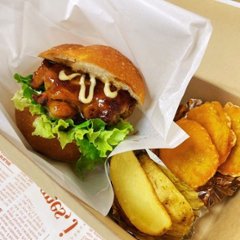 バーガーBOX（照り焼きチキン）の画像