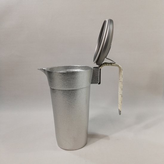 能作　錫 蓋付ちろり-Ｌ　Sake Pitcher-ＣＨＩＲＯＲＩ　460㏄画像