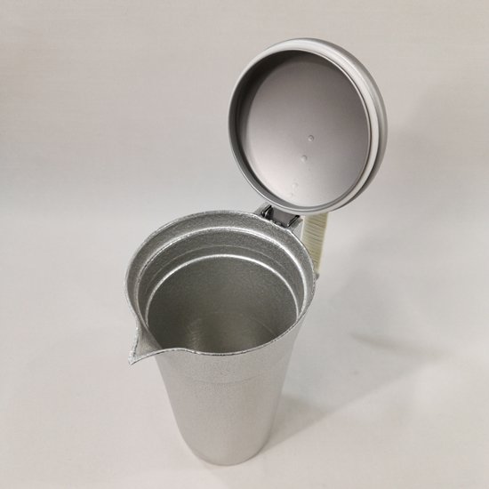 能作　錫 蓋付ちろり-Ｌ　Sake Pitcher-ＣＨＩＲＯＲＩ　460㏄画像