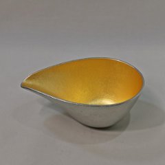 能作　片口-中-金箔　錫100％　235cc画像