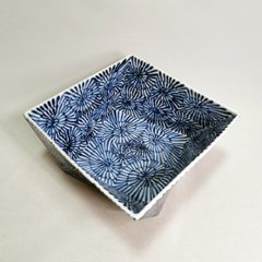有田 そうた窯　蛸唐草 捻り角鉢画像
