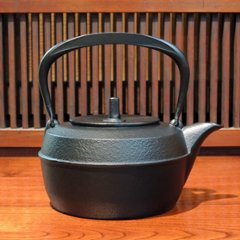 岩鋳　南部鐵器　鉄瓶　ケトルバウム　黒焼付　1.1ℓ画像