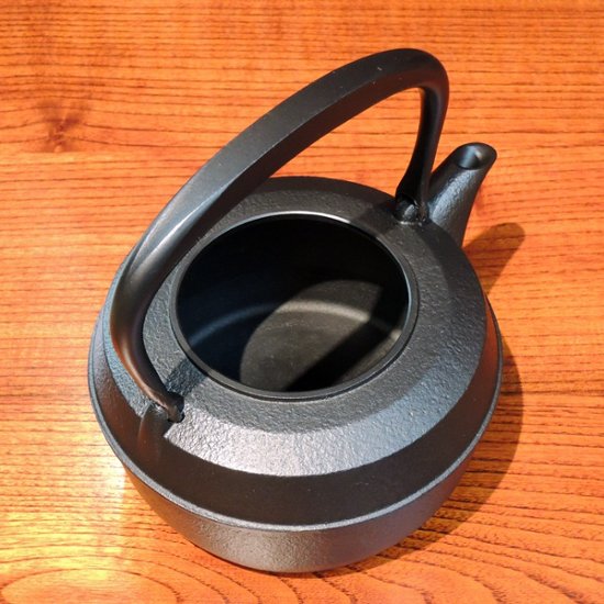 岩鋳　南部鐵器　鉄瓶　ケトルバウム　黒焼付　1.1ℓ画像