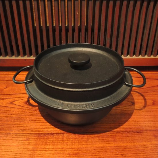 南部鐵器　ごはん鍋　3合炊　IH(100V・200V)対応画像