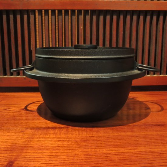 南部鐵器　ごはん鍋　3合炊　IH(100V・200V)対応画像