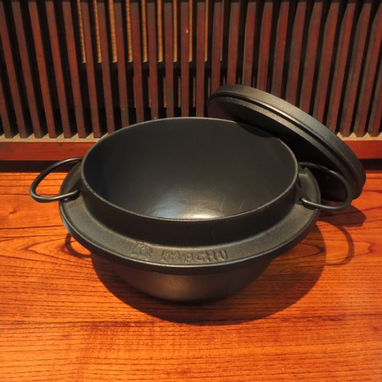 南部鐵器　ごはん鍋　3合炊　IH(100V・200V)対応画像