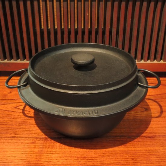 南部鐵器　ごはん鍋　5合炊　IH(100V・200V)対応画像
