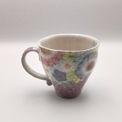 工房ゆずりは　紫京花　マグカップ画像