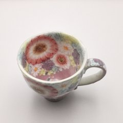 工房ゆずりは　紫京花　マグカップ画像