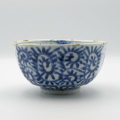 有田　福泉窯　蛸唐草　面取飯碗の画像