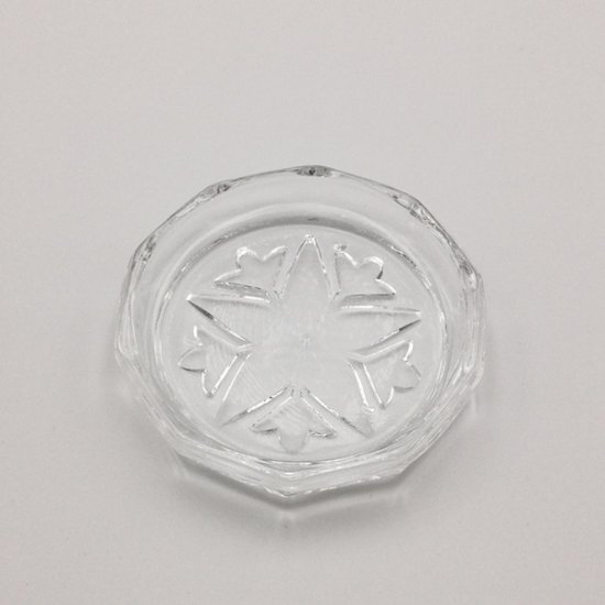 桜コップ台　ガラス製コースター画像