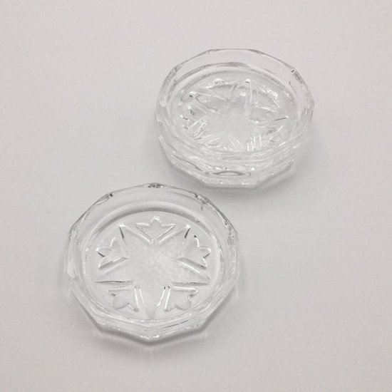 桜コップ台　ガラス製コースター画像