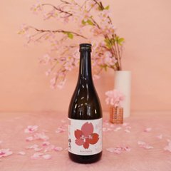 さくらなび 【啓翁桜×杵の川の春　日本酒（大吟醸）】 セットの画像