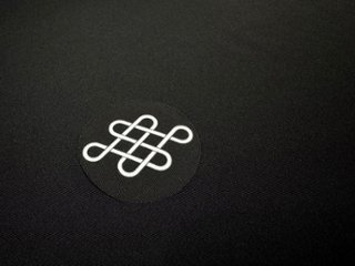 【男性・女性・子ども用】 アイロン定着 貼り紋【ポリエステル】＜がっちりアイロン定着タイプ＞ 6枚入り ※家紋指定できます。画像