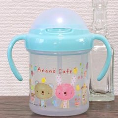 Anano cafe ストローマグ　ブルーの画像