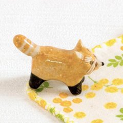 豆屋　箸置き（レッサーパンダ）画像