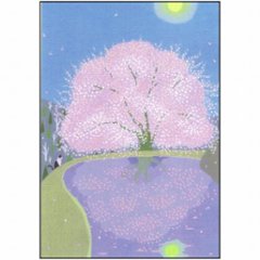 ひらいみも ポストカード（夜桜）の画像