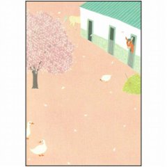 ひらいみも ポストカード（春の馬屋）の画像