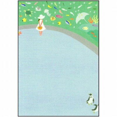 ひらいみも ポストカード（水族館）の画像
