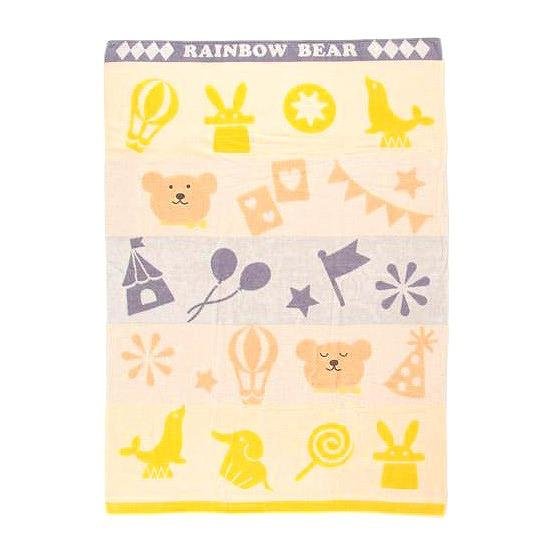 レインボーベア 大判バスタオル（サーカス）｜創作品モール あるる