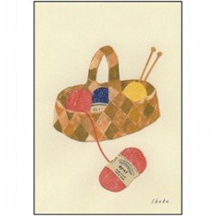 西淑 ポストカード（毛糸）の画像