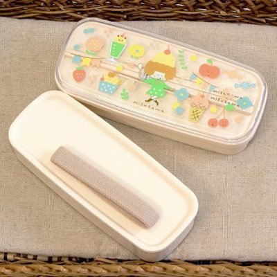 mizutama　二段弁当箱の画像