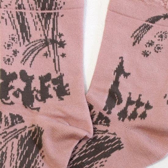 MOOMIN トップフリルソックス画像