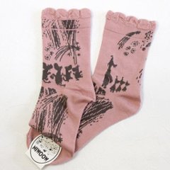 MOOMIN トップフリルソックス画像