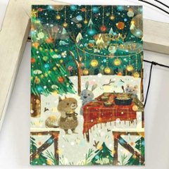 むうめぐ クリスマスポストカード（スープ）の画像