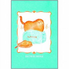 レトロ印刷×トコロコムギ　ポストカード（morning）の画像