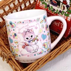 スイマー　総柄マグ　えんぴつアート（キャミー）の画像