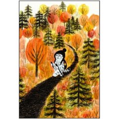 サバトラ旅日記 ポストカード（あき）の画像