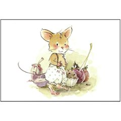 いなとめ まきこ ポストカード（チェリージャムでおなかいっぱい）の画像