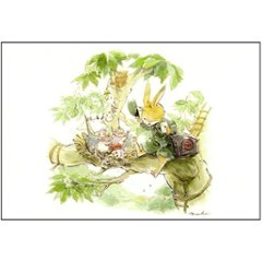 いなとめ まきこ ポストカード（Summer Postman）の画像