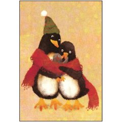 菜生　ポストカード（だいすき・ペンギン）の画像